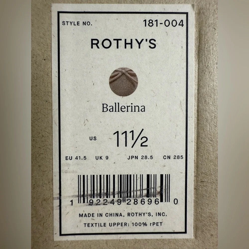 Rothy’s Women’s Elegant Pink Women's Ballet Flats. Size 11.5 - Picture 3 of 16